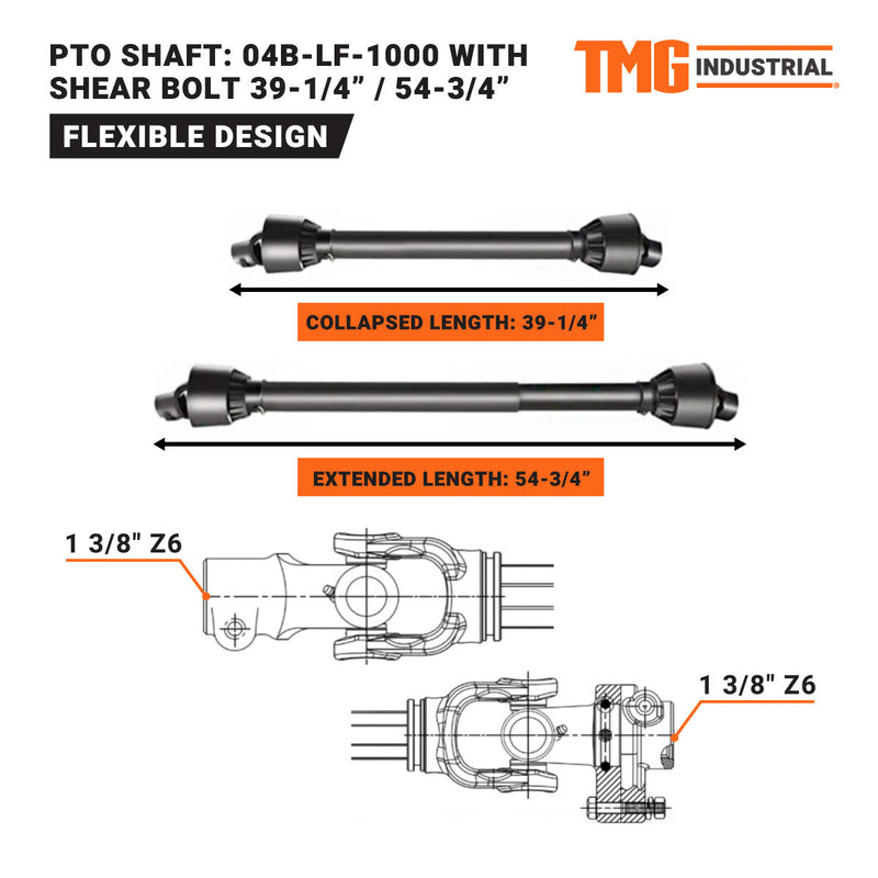 TMG Industrial 70" Offset Orchard Weeding Mower with Swivel-Arm Disc for Effortless Finishing - 3-Point Hitch, Model TMG-TMO70