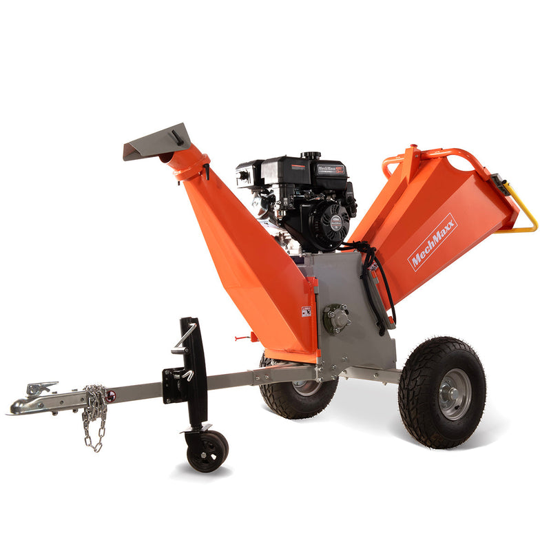 Powerful 15hp Rato 420cc Gasoline Engine 6-inch E-start Drum Wood Chipper - Model P4206