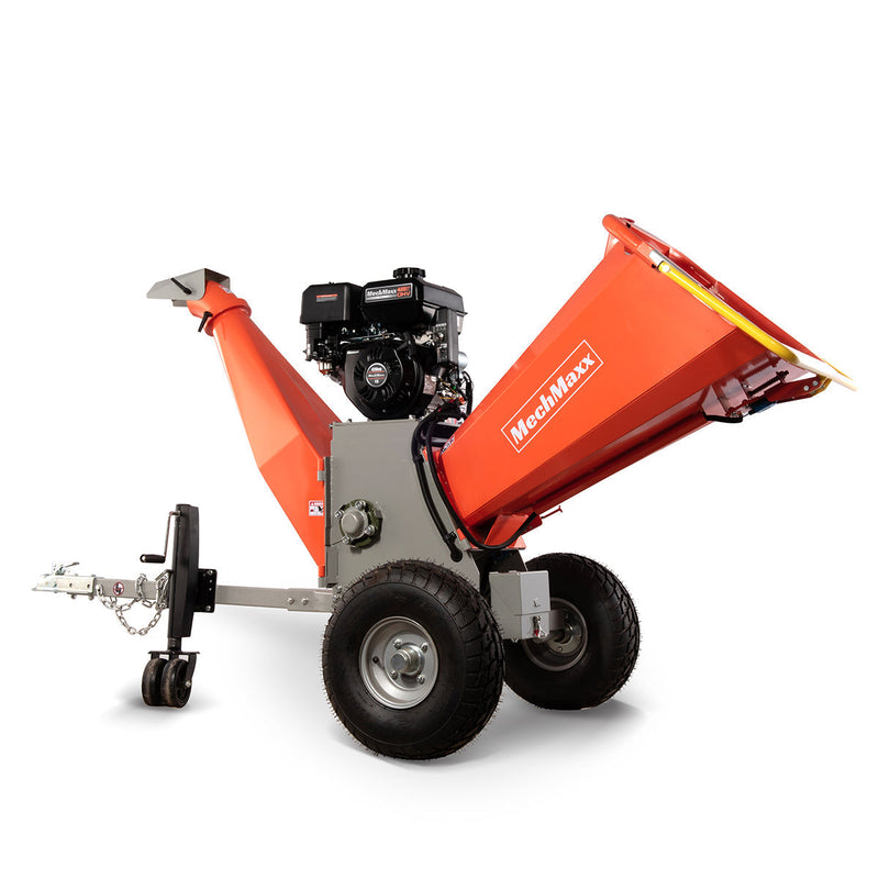 Powerful 15hp Rato 420cc Gasoline Engine 6-inch E-start Drum Wood Chipper - Model P4206