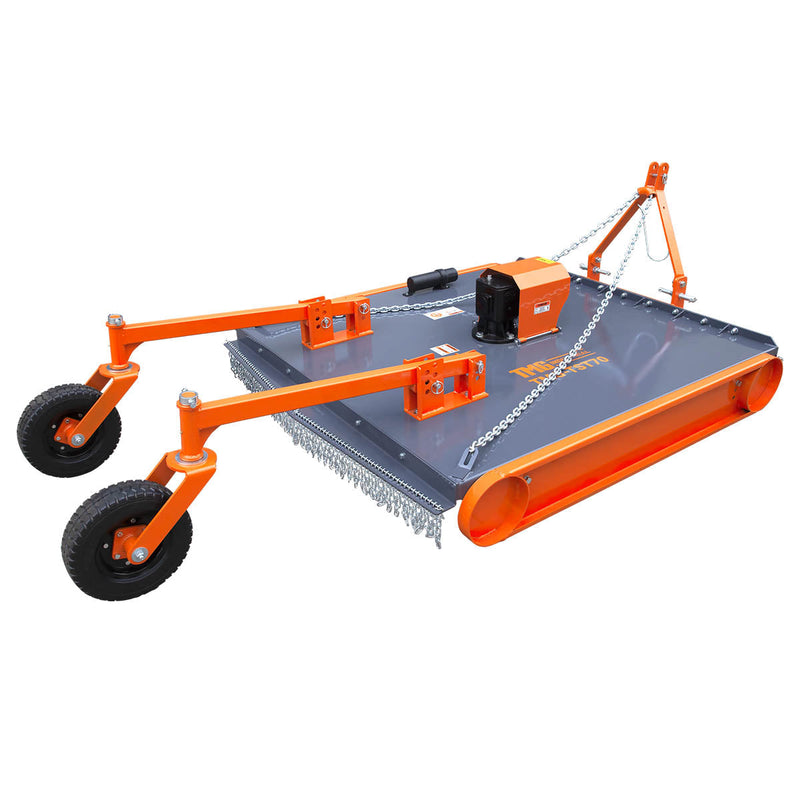 TMG Industrial 70” 3-Point Hitch Slasher Mower – Versatile Category 1 & 2 Compatible, Complete with PTO Shaft (Model: TMG-TST70)