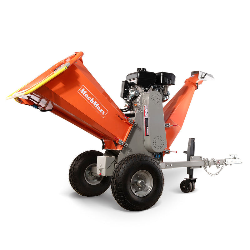 Powerful 15hp Rato 420cc Gasoline Engine 6-inch E-start Drum Wood Chipper - Model P4206