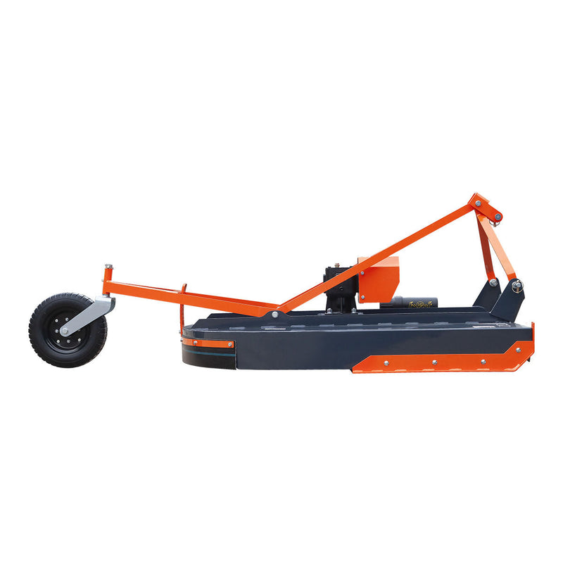 TMG Industrial 60” Heavy-Duty Rotary Cutter for 20-60 HP Tractors - Slip Clutch PTO Shaft Included, 3-Point Hitch, 540 RPM Performance