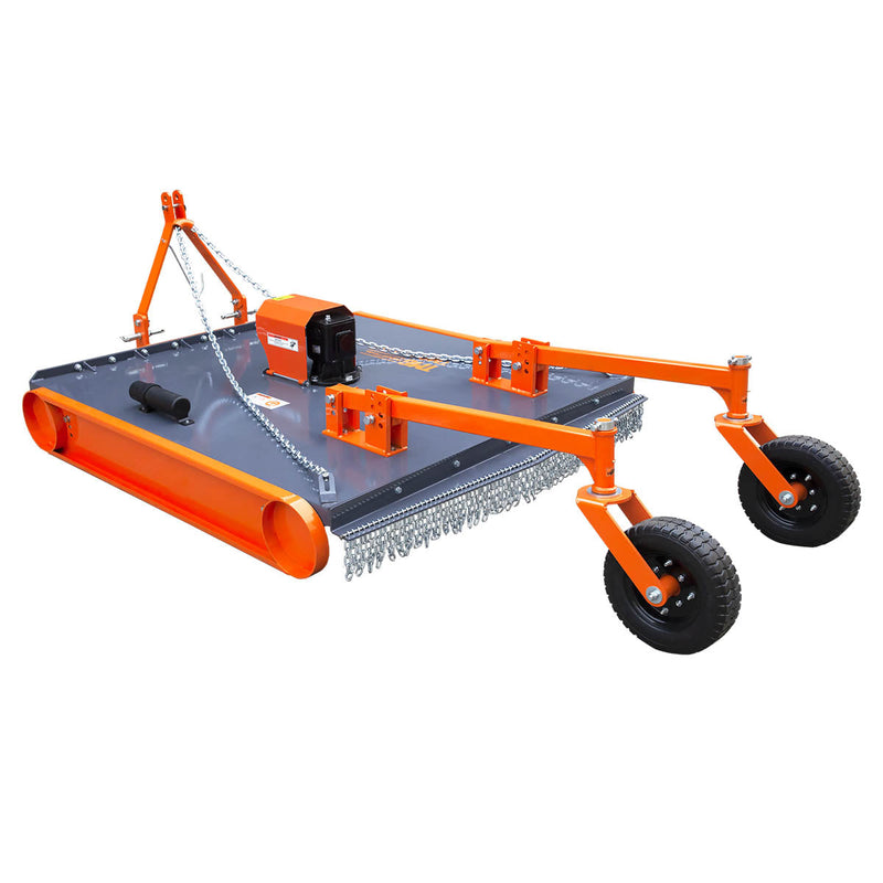 TMG Industrial 70” 3-Point Hitch Slasher Mower – Versatile Category 1 & 2 Compatible, Complete with PTO Shaft (Model: TMG-TST70)