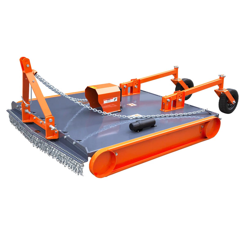 TMG Industrial 70” 3-Point Hitch Slasher Mower – Versatile Category 1 & 2 Compatible, Complete with PTO Shaft (Model: TMG-TST70)