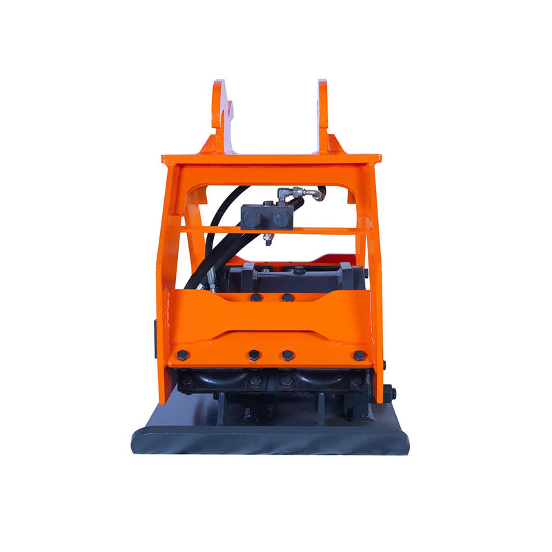 Powerful TMG Industrial 8,800-lb Hydraulic Plate Compactor for 2-4 Ton Excavators - 19” Compact Capacity, Model TMG-ECP21!