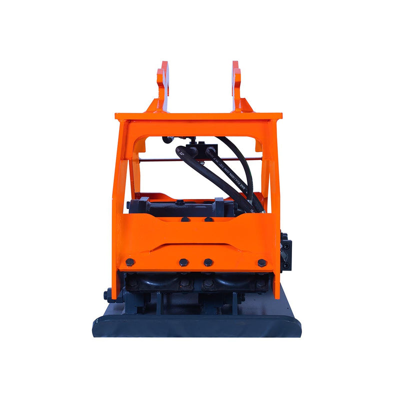 Powerful TMG Industrial 8,800-lb Hydraulic Plate Compactor for 2-4 Ton Excavators - 19” Compact Capacity, Model TMG-ECP21!