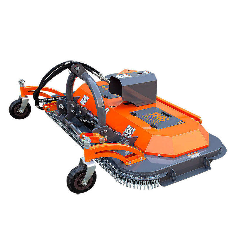 TMG Industrial 70" Offset Orchard Weeding Mower with Swivel-Arm Disc for Effortless Finishing - 3-Point Hitch, Model TMG-TMO70