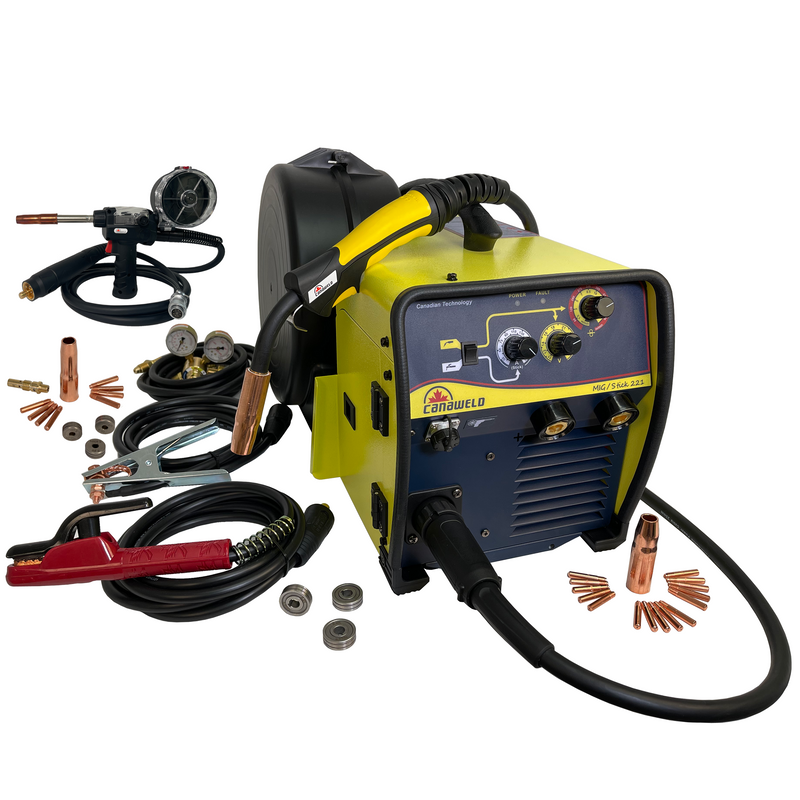 Versatile Canaweld MIG/STICK 221 Welder for Superior Welding Performance