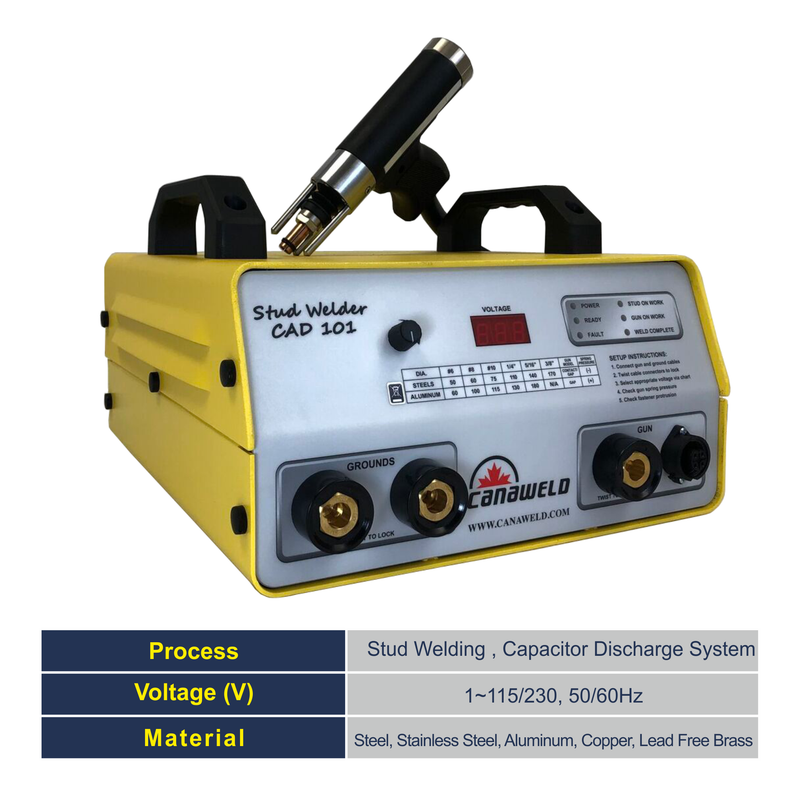 Canaweld CAD 101: The Ultimate Stud Welder for Precision and Performance