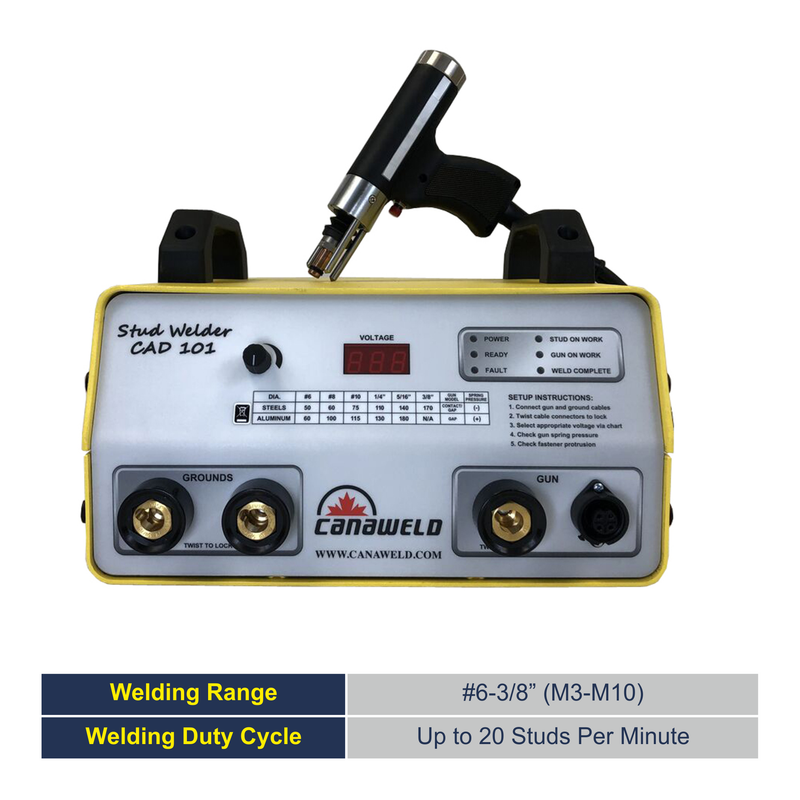 Canaweld CAD 101: The Ultimate Stud Welder for Precision and Performance