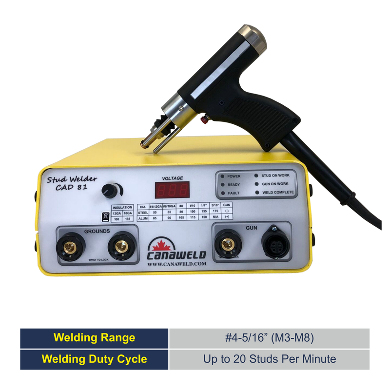 Powerful Canaweld CAD 81 Stud Welder for Enhanced Welding Performance