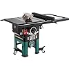 Grizzly 10" 2 HP Open-Stand Hybrid Table Saw - Celebrating 40 Years of Excellence - Model G0962A40