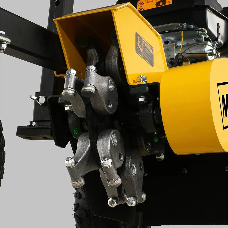 Powerful 15-Inch KOHLER E-Start Stump Grinder with Tow Bar - Model SG380, 14hp 429cc Engine!