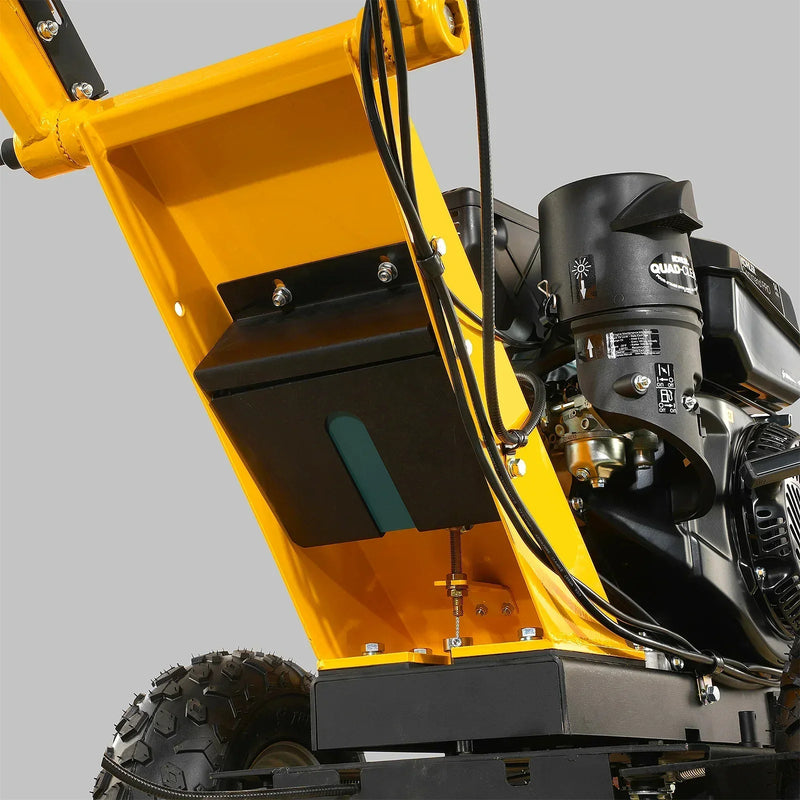 Powerful 15-Inch KOHLER E-Start Stump Grinder with Tow Bar - Model SG380, 14hp 429cc Engine!