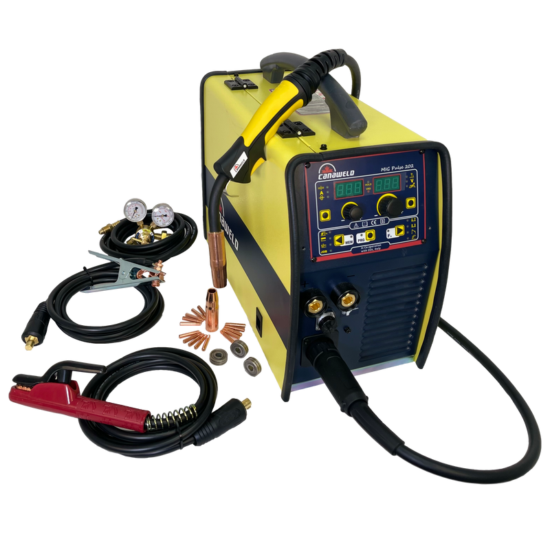 Canaweld Versatile MIG Pulse 202 Welder - Your All-in-One Multiprocess Welding Solution!