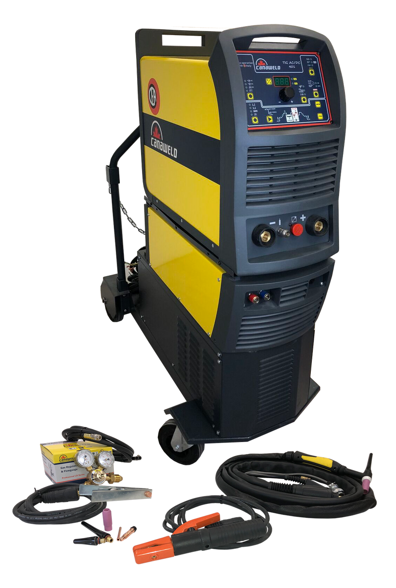 Canaweld 401 Pulse TIG Welder - AC/DC Versatility for Precision Welding