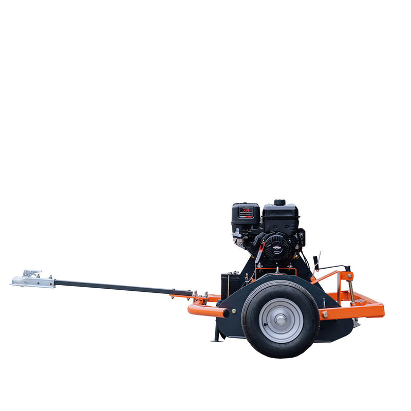 TMG Industrial 48" ATV Tow-Behind Flail Mower with Powerful Briggs & Stratton 13.5 HP Engine – Adjustable Mowing Height & 15" Cutting Width for Effortless Lawn Care!