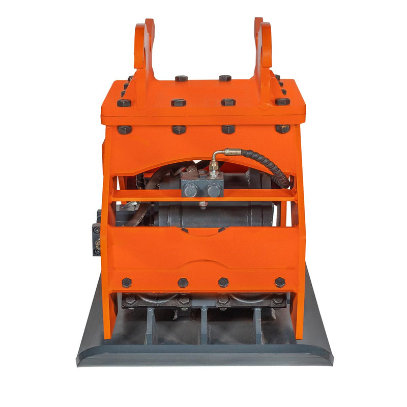 Powerful TMG Industrial 11,000-lb Hydraulic Plate Compactor for 4-7 Ton Excavators – 39” Compaction Capacity, Model TMG-ECP41