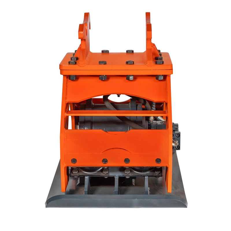 Powerful TMG Industrial 11,000-lb Hydraulic Plate Compactor for 4-7 Ton Excavators – 39” Compaction Capacity, Model TMG-ECP41