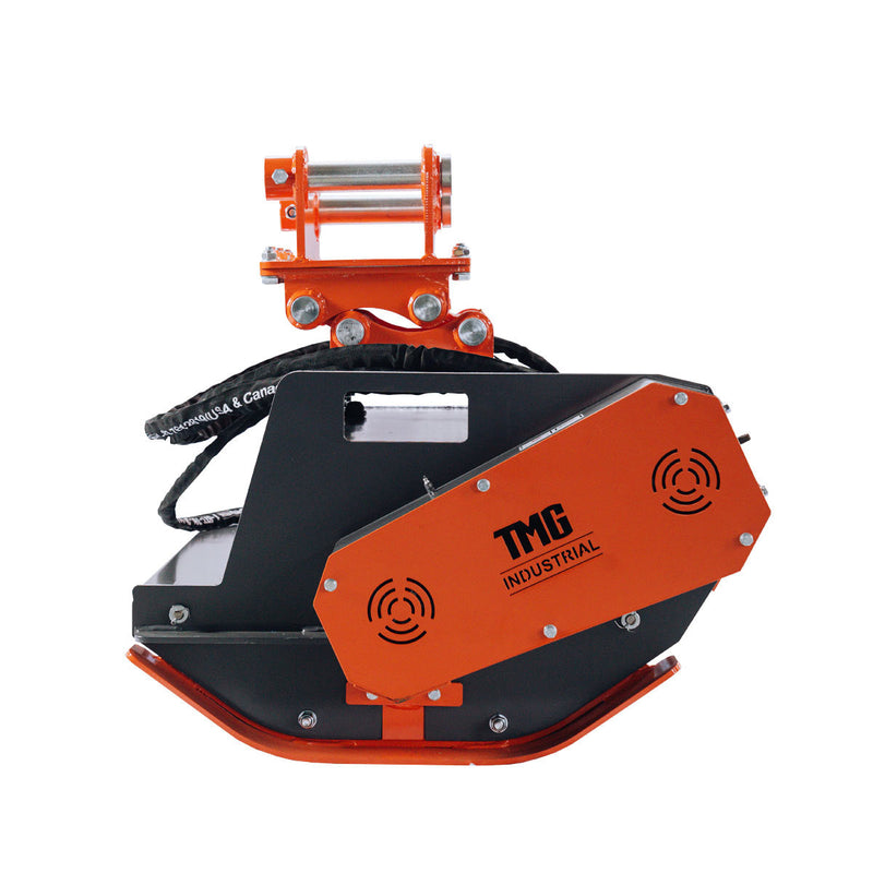 Powerful TMG Industrial 32" Excavator Brush Flail Mower – Ideal for 3 to 5-ton Carriers, 10-16 GPM Flow Rate, Model TMG-EFM32