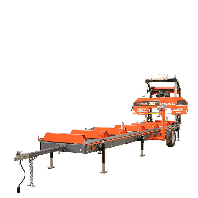 Elevate Your Sawmill Experience with the TMG Industrial Mobility Combo Kit – Perfect for PSM27 & PSM30! Featuring a Rubber Torsion Axle, Secure Sawhead Lockdown, Stylish Wheel Fenders, and Complete Wiring Harness – TMG-PSM27-30-Mjack.