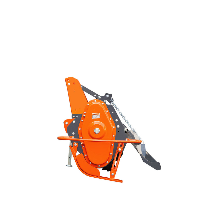 TMG Industrial 83” Heavy-Duty Rotary Tiller for 45-80 HP Tractors - Achieve 6” Tilling Depth with Included PTO Shaft and Versatile Category 1 & 2 Hookup - Model TMG-RT83