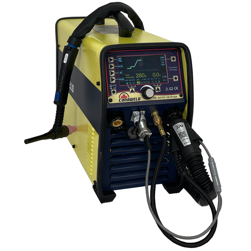 Canaweld 281 Pulse TIG Welder - Versatile AC/DC Welding Power Solutions