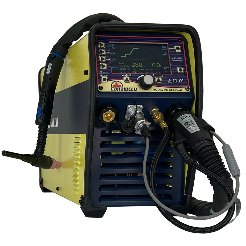 Canaweld 281 Pulse TIG Welder - Versatile AC/DC Welding Power Solutions