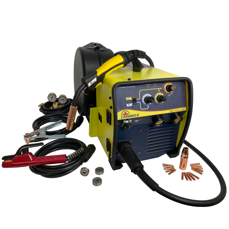 Versatile Canaweld MIG/STICK 221 Welder for Superior Welding Performance