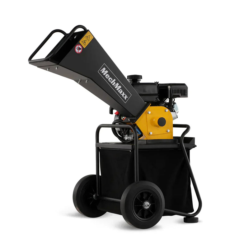 Powerful 212cc 7HP Gas Wood Chipper with Collection Bag - Model GC75